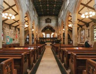 Interior of All Hallows' Church